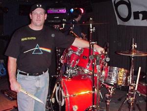 Aaron Bryan with the Big Red One