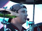 Aaron Bryan on stage at the Harbor Festival