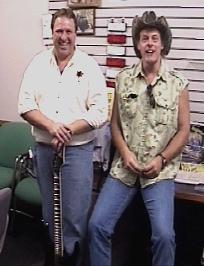 Paul and Ted Nugent pausing for a picture
